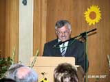 Rektor G. Elsen bei seiner Festansprache